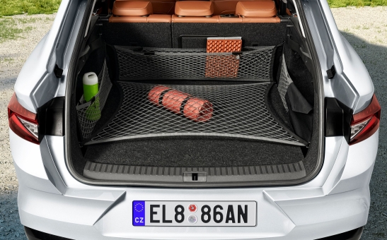 Netting system gray Enyaq Coupé