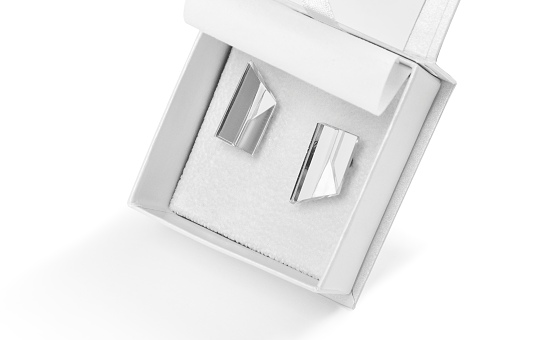 Krištáľové manžetové gombíky