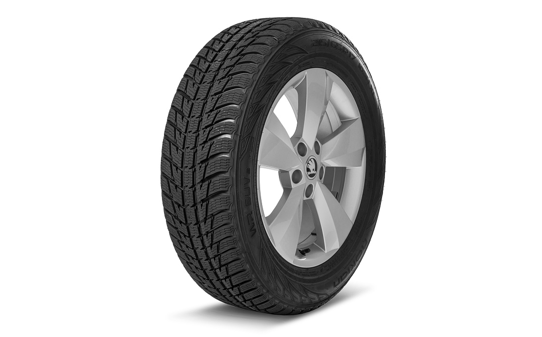 Complete winter alloy wheel NANUQ 17" for KODIAQ