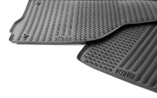 Set of rubber carpets for Octavia II