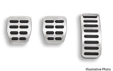 The sport stainless steel foot pedal covers