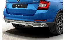 Rear bumper extension Fabia III