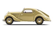 Škoda Popular Monte Carlo 1937 1:43 beige