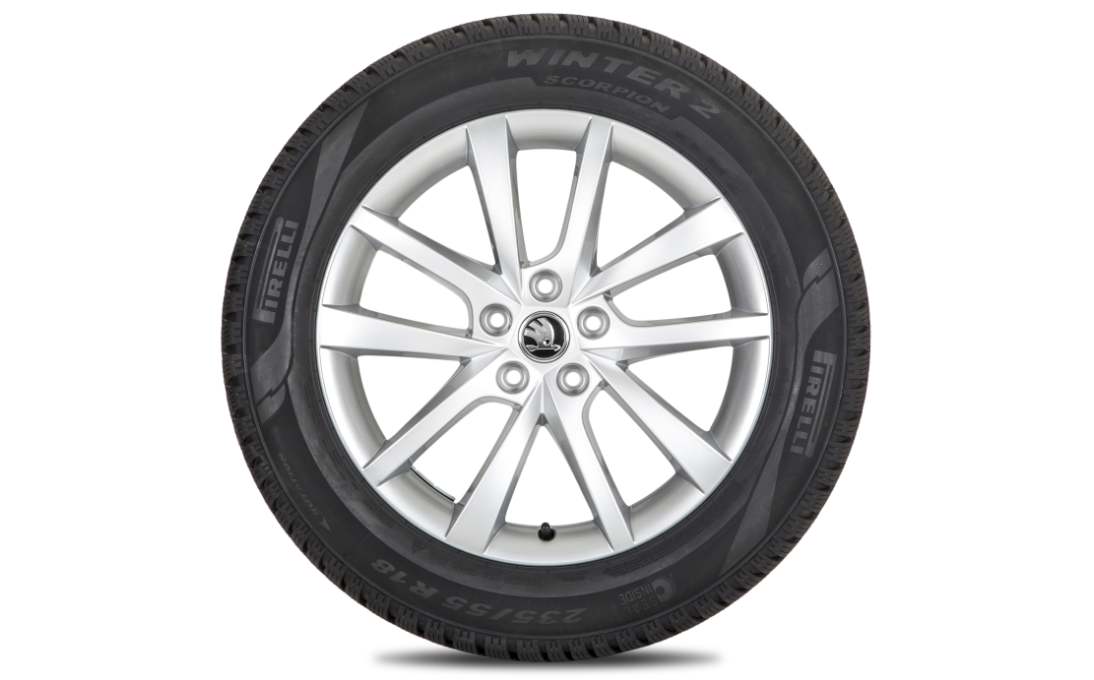 Kompletné zimné koleso Elbrus 18" pre Kodiaq