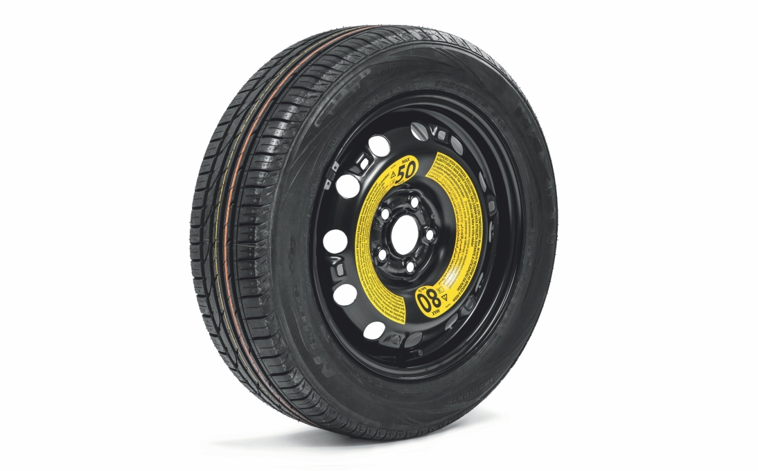 Complete spare wheel 16"