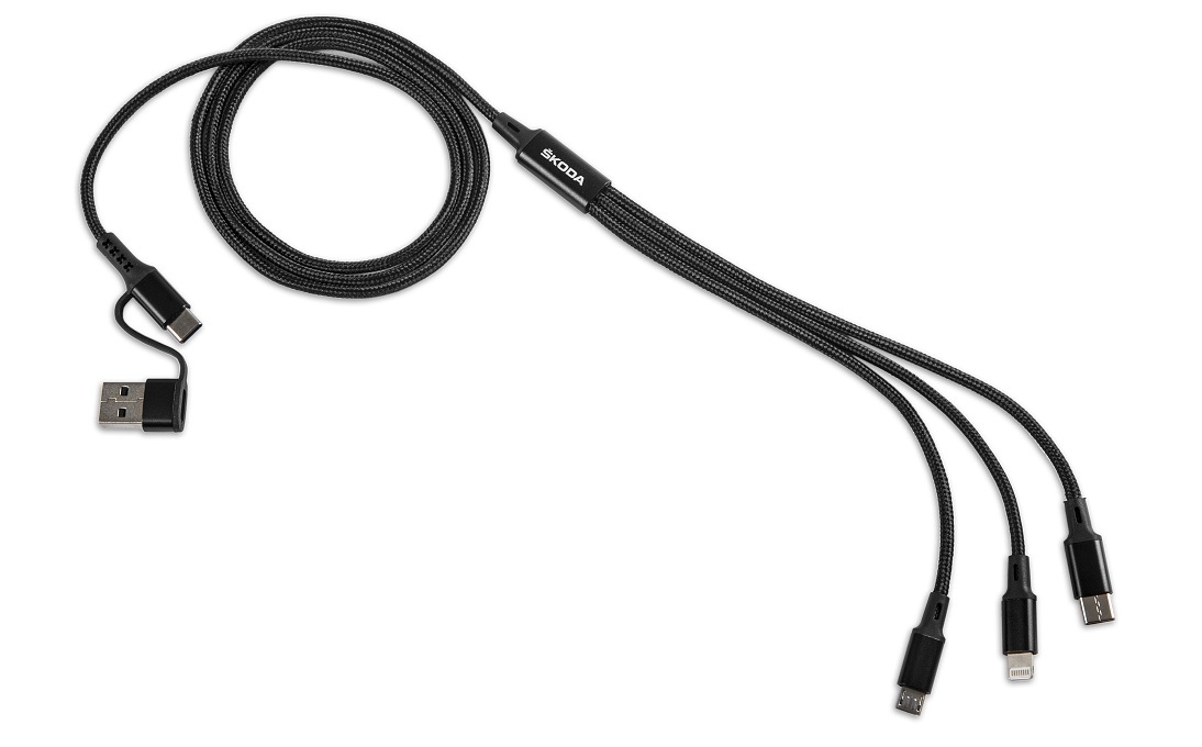 Dobíjací kábel USB 4 v 1