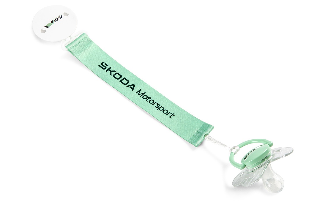 Pacifier Motorsport and Holder with Clip