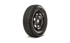 Complete steel wheel 14" for FABIA III, RAPID