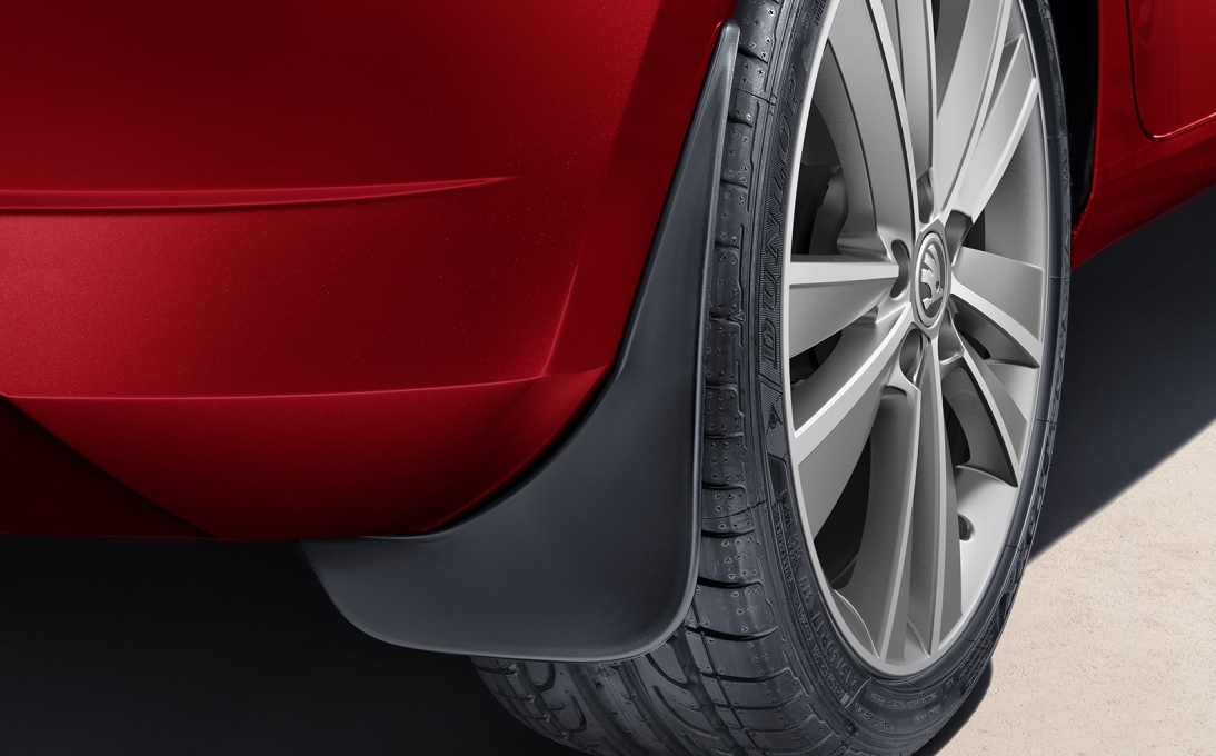 Zadné lapače nečistôt Fabia III Hatchback