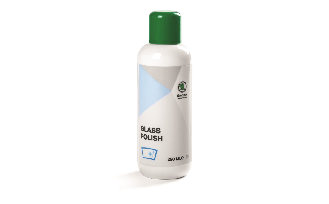 Glass polishing agent