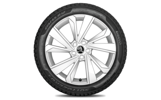 Complete winter alloy wheel RIEGEL 17" for FABIA IV