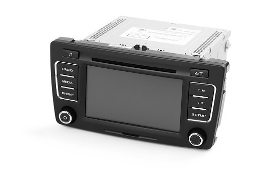 Car radio Bolero for OCTAVIA II and YETI cars