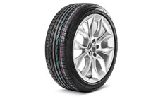 Complete summer alloy wheel CRATER 19" for KAROQ