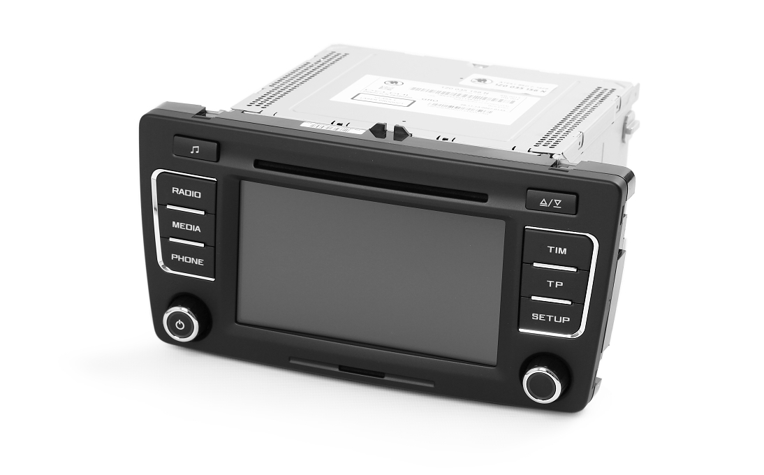 Car radio Bolero for OCTAVIA II and YETI cars