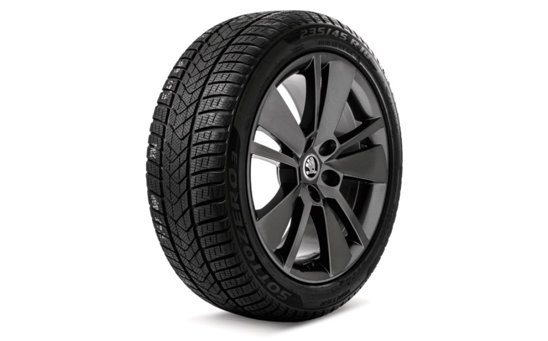 Kompletné zimné koleso Zenith 18" pre Superb III