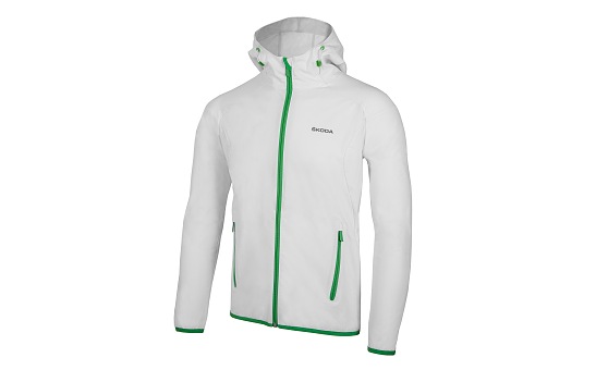 Men’s Softshell Jacket Event white