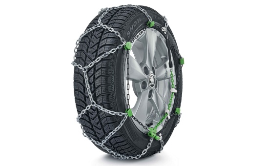 Set of stainless snow chains