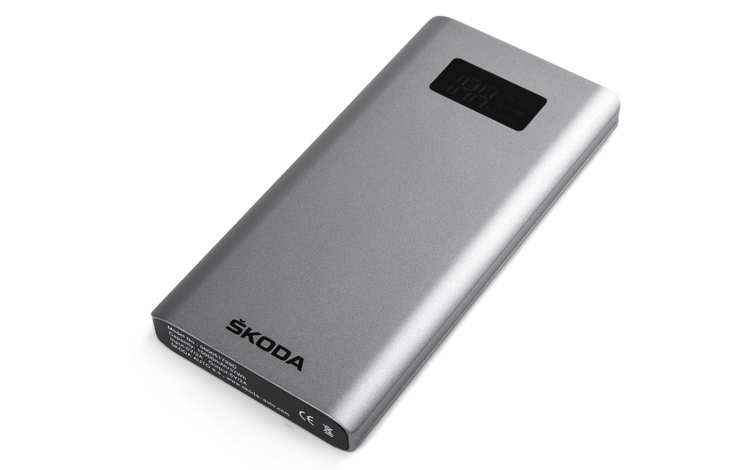 Kovová externá batéria