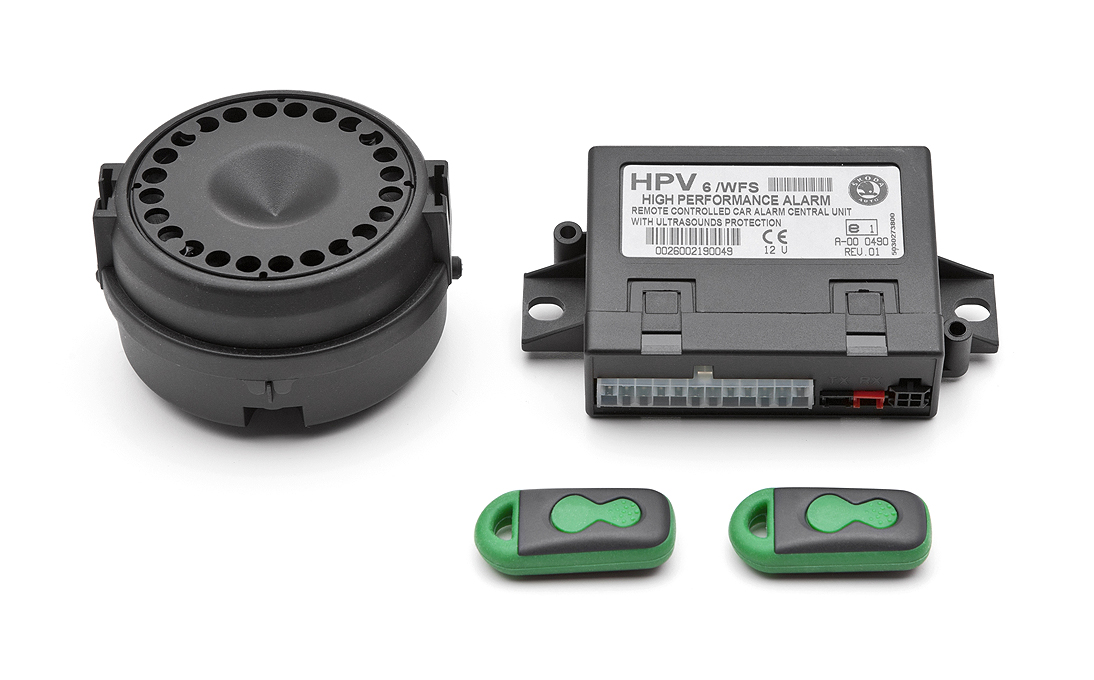 Car security alarm for various ŠKODA models