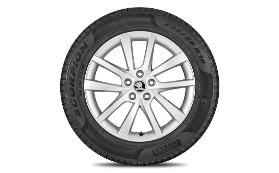 Complete winter alloy wheel ELBRUS 18" for KODIAQ