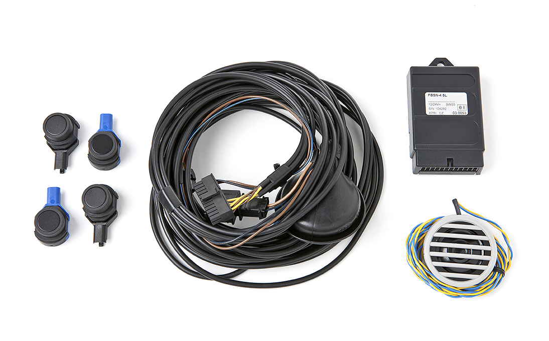 Zadné parkovacie senzory pre vozidlá Yeti