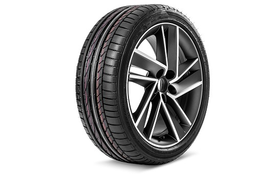 Kompletné letné koleso BLADE 17" pre RAPID, FABIA III