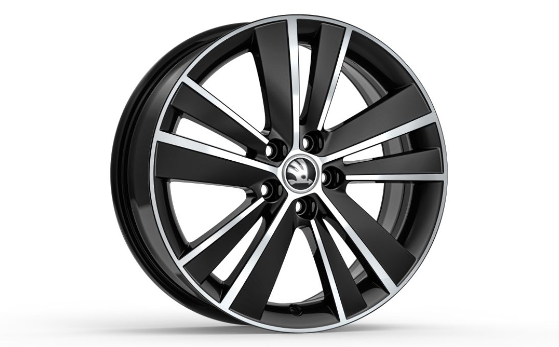 Koleso z ľahkej zliatiny CAPRICORNUS 17" pre FABIA III, RAPID