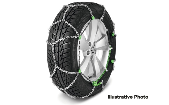 Set of stainless snow chains