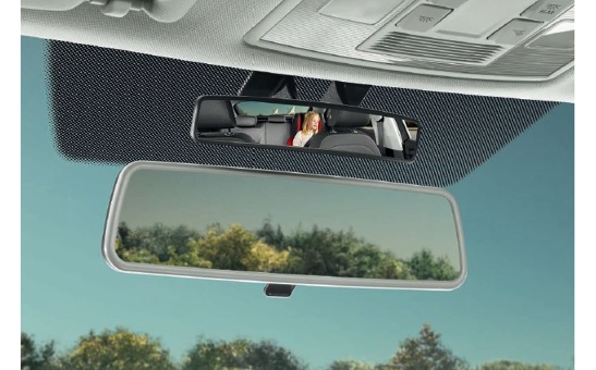 Detské prídavné zrkadlo - čierne