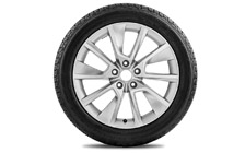 Kompletné letné koleso BRAGA 18" pre KAROQ