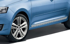 Silver decorative foils for RAPID SPACEBACK