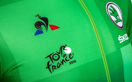 Cyklistický dres ŠKODA v edícii TdF 2019