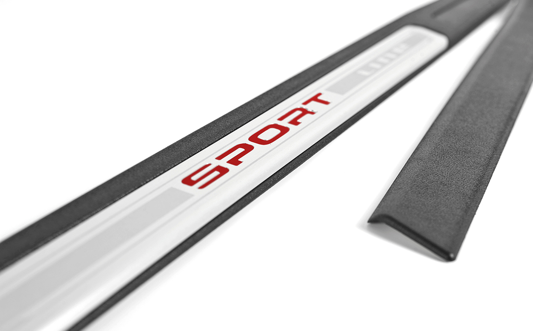 Dekoratívne prahové lišty Octavia II