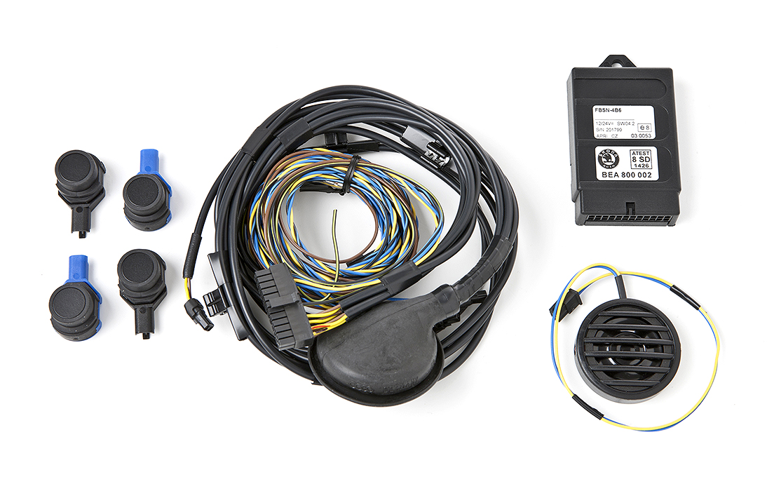 Zadné parkovacie senzory SUPERB II