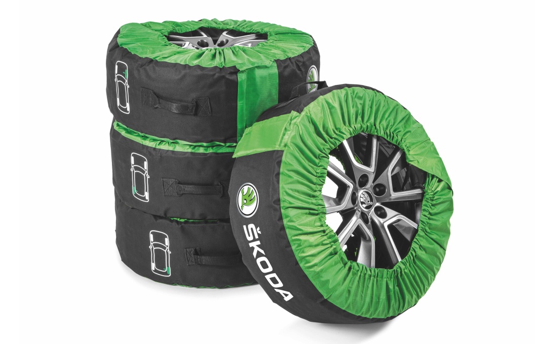 Cover for the complete set of wheels