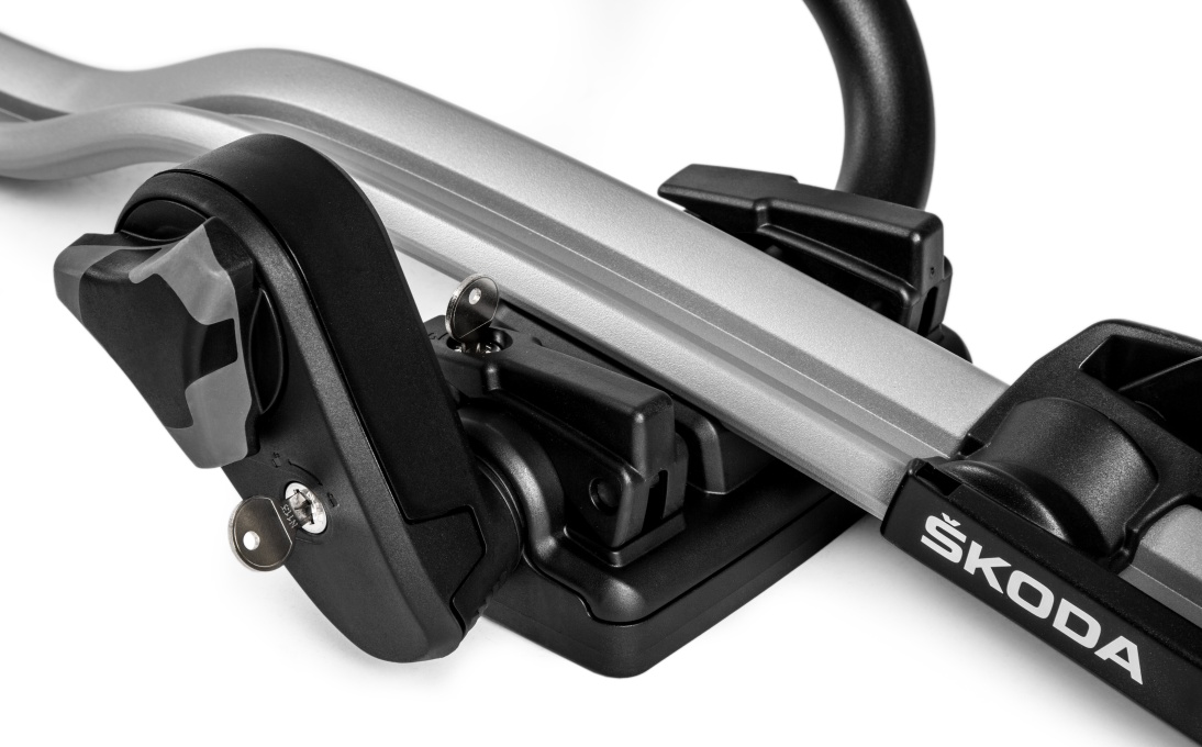 Roof rack for bicycles for Škoda vehicles