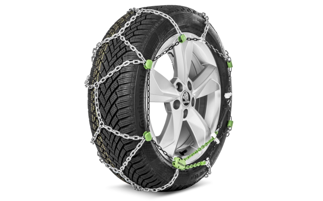 Sada nerezových snehových reťazí