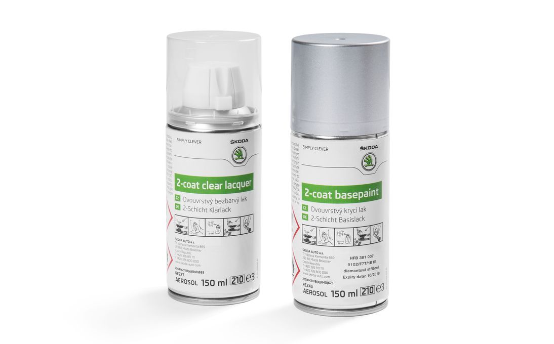 Lakový sprej strieborná Diamond metalíza