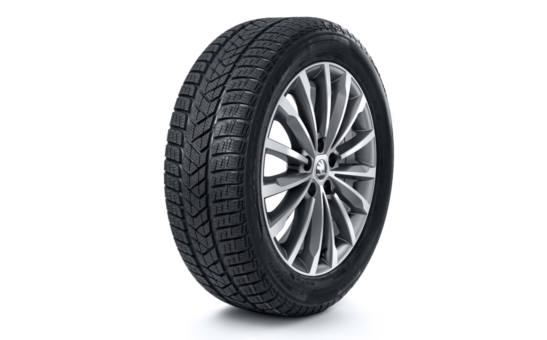 Kompletné zimné koleso TRINITY 18" pre KAROQ