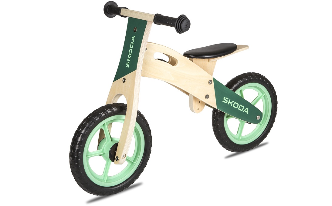 Wood Balance Bike Official Skoda Auto E shop