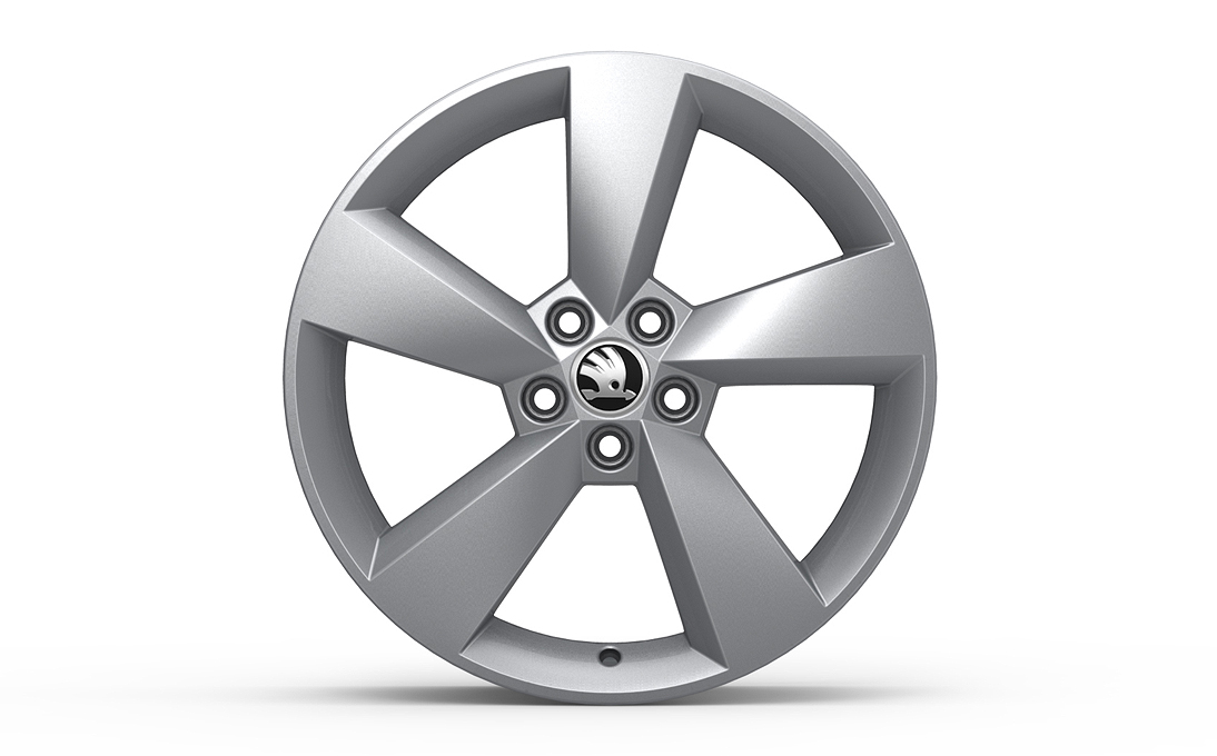 Hliníkový disk CAMELOT 17" Fabia III, Rapid