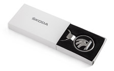 Metal Keyring with a chip