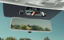 Detské prídavné zrkadlo - čierne