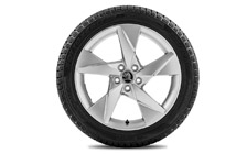 Kompletné zimné koleso VOLANS 17" pre SCALA