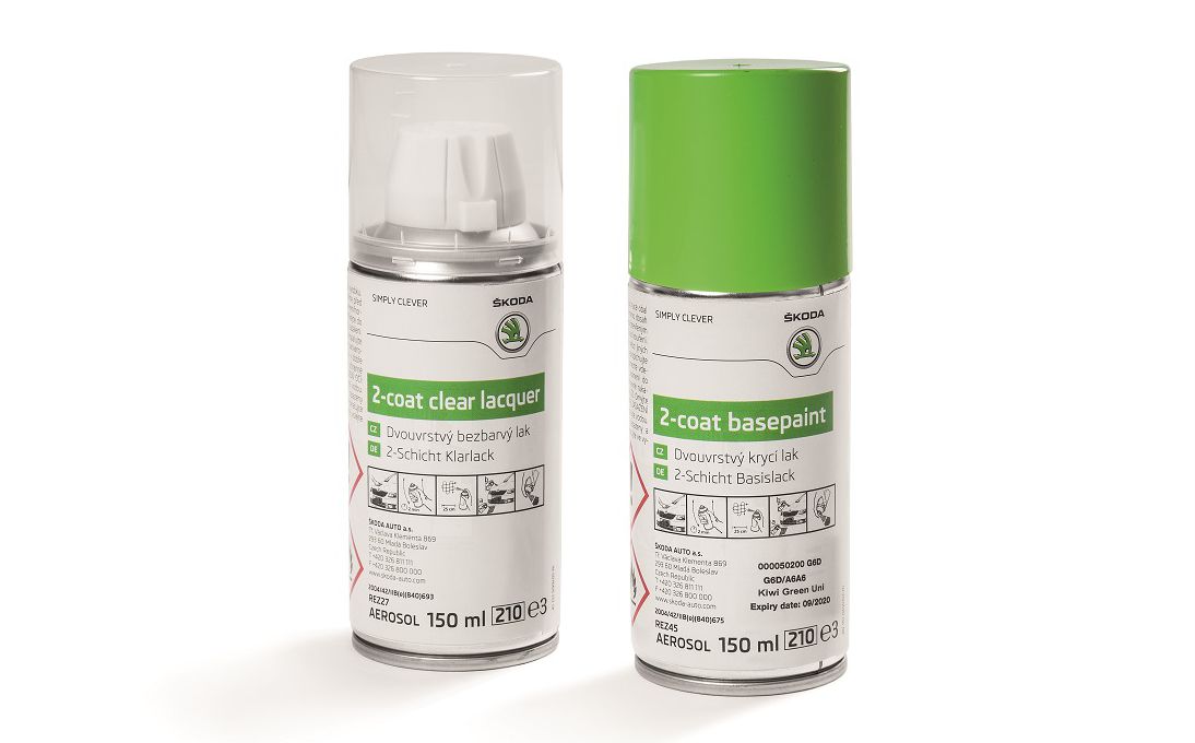 Paint spray green Kiwi