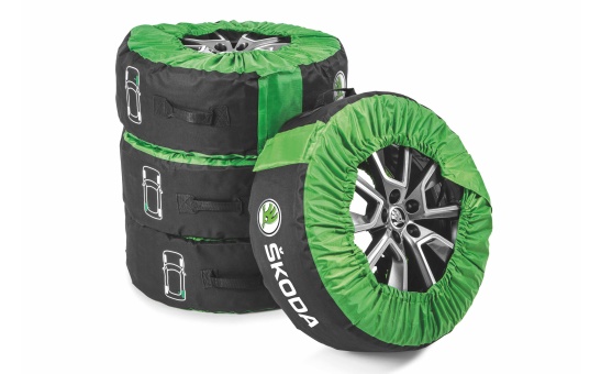 Cover for the complete set of wheels