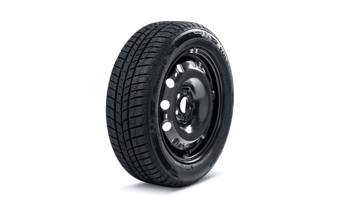 Complete winter steel wheel for OCTAVIA III 