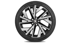 Complete winter alloy wheel Atria 19" for Kodiaq II