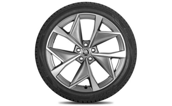 Complete winter alloy wheel Vision 21" for Enyaq, Elroq