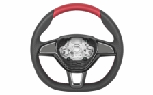 Three-spoke sports steering wheel